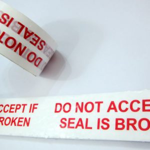 PRINTED TAPE IF SEAL IS BROKEN