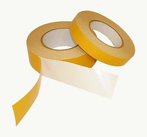 PVC DOUBLE SIDED CLEAR WHITE TAPE